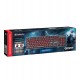 Клавиатура USB, Defender Quest GK-596 RU, Черный, KeyBoard Black, (45596)