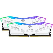 Оперативная память 32GB Kit (2x16GB) 6000MHz DDR5 Team Group DELTA RGB FF4D532G6000HC38ADC01 White