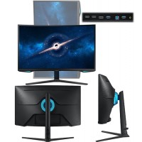 Монитор 32" SAMSUNG Odyssey Neo G7 LS32BG752NIXCI VA 4K UHD 165GHz 1мс 350кд/м2 1млн:1 2xHDMI 1xDP