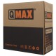 Корпус ATX midi tower Qmax H1704B, (Без Б/П), черный, Case black