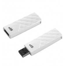 USB Флеш 128GB Silicon Power, Blaze B03, SP128GBUF3B03V1W, USB 3.2, white