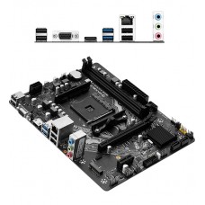 Материнская плата Socket AM4, MATX, AMD A520 (VGA+HDMI) MaxSun Challenger A520M-K, 2DDR4, PCIx16, PCIx1