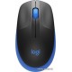Мышь беспроводная полноразмерная Logitech M190 Blue (M/N: MR0087 / CU0019) (910-005907)