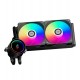 Водяное охлаждение для CPU PCCooler DA240 ARGB BK TDP 270W LGA Intel/AMD Black DA240 ARGB BK