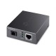 Оптический медиаконвертер GbE WDM TP-LINK FC311A-2 <1000BASE-TX to 1000BASE-FX, 1 оптоволоконный разъём SC 1000 Мбит/с, 1 порт RJ45 GbE, TX:1550nm, RX:1310nm, дальность до 2 км>