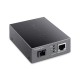 Оптический медиаконвертер GbE WDM TP-LINK FC311A-2 <1000BASE-TX to 1000BASE-FX, 1 оптоволоконный разъём SC 1000 Мбит/с, 1 порт RJ45 GbE, TX:1550nm, RX:1310nm, дальность до 2 км>