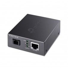 Оптический медиаконвертер FE WDM TP-LINK FC111B-20 <100BASE-TX to 100BASE-FX, 1 оптоволоконный разъём SC 100 Мбит/с, 1 порт RJ45 100 Мбит/с, TX:1310nm, RX:1550nm, дальность до 20 км>