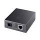 Оптический медиаконвертер FE WDM TP-LINK FC111B-20 <100BASE-TX to 100BASE-FX, 1 оптоволоконный разъём SC 100 Мбит/с, 1 порт RJ45 100 Мбит/с, TX:1310nm, RX:1550nm, дальность до 20 км>