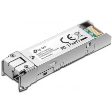 Оптический трансивер GbE SFP WDM Tp-Link SM321B, 1000Base-BX двунаправленный оптический WDM-трансивер, интерфейс LC Simplex, 9/125 мкм одномод, TX:1310nm/RX:1550nm