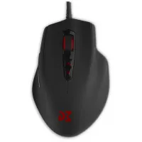 Мышь Dream Machines DM2 Comfy BLACK <Матовое покрытие, Оптический сенсор PMW3310DH, Плетеный шнур 1.8 m USB 5000 dpi>
