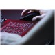 Мышь Dream Machines DM2 Comfy BLACK <Матовое покрытие, Оптический сенсор PMW3310DH, Плетеный шнур 1.8 m USB 5000 dpi>