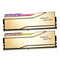 Комплект модулей памяти G.Skill Trident Z5 Royal Neo (AMD), F5-6400J3039G16GX2-TR5NG DDR5, 32 GB, gold, DIMM kit  (2x16GB)