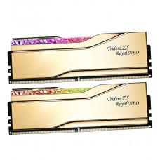Комплект модулей памяти G.Skill Trident Z5 Royal Neo (AMD), F5-6400J3039G16GX2-TR5NG DDR5, 32 GB, gold, DIMM kit  (2x16GB)