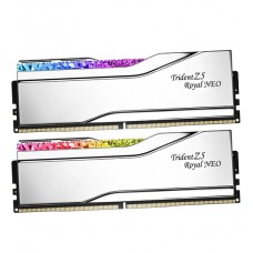 Комплект модулей памяти G.Skill Trident Z5 Royal Neo (AMD) [F5-6000J2836G16GX2-TR5NS] DDR5, 32 GB, silver, DIMM kit  F5-6000J2836G16GX2-TR5NS, (2x16G)