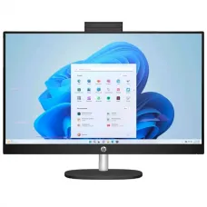Моноблок HP 7Y007EA All-in-One 24-cr0011ci 23,8'' FHD (1920 x 1080) IPS/AMD Ryzen 5 7520U up to 4,3GHz Quad/8GB/512GB/Integrated AMDRadeon/Wi-Fi 6/BT5.3/HP TrueVision 720p/USB mouse+keyboard/Windows 11 Home/1Y/Black (7Y007EA)