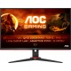 Монитор 27" AOC Q27G2E/BK VA 2560x1440 155Hz 1мс 250 кд/м2 3000:1 80M:1 2xHDMI DP Цвет: Черный