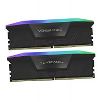 Комплект модулей памяти Corsair Vengeance RGB, CMH32GX5M2B6000C38 , DDR5, 32 GB, DIMM kit  (2x16GB), 38-44-44-96