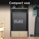 Сейф DELI "ET525" электронный замок + ключ, 500х350х310 мм, 14 кг, черный