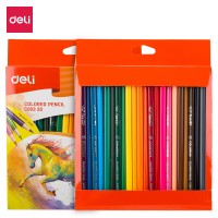 Карандаши цветные Deli "ColoRun", 24 цвета, картон