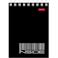 Блокнот Hatber "INSIDE Стиль" на спирали, А7, 40 листов, в клетку
