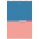 Блокнот BRAUBERG "Color" на спирали, А4, 80 листов, твердая подложка, в клетку