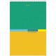 Блокнот BRAUBERG "Color" на спирали, А4, 80 листов, твердая подложка, в клетку