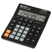 Калькулятор настольный ELEVEN "SDC-554S" 14-разрядный, 155х205х36 мм, черный