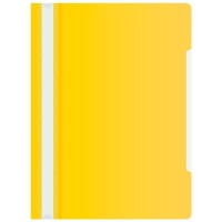 Папка-скоросшиватель Бюрократ, А4, 160 мкм, желтая