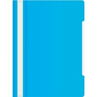 Папка-скоросшиватель Бюрократ, А4, 160 мкм, голубая