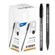 Ручка шариковая DELI "Every", 1 мм, черная