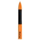 Ручка шариковая Berlingo "Tribase grip orange" 0,7 мм, грип, черная