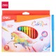 Фломастеры Deli "ColoRun", 18 цветов, картон