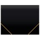 Папка- портфель Бюрократ "Black Opal", на резинке 13 отделений, черный/ассорти