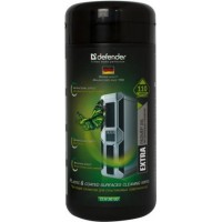 Универсальные чистящие салфетки для поверхностей Defender CLN 30100 Pro, в тубе 110шт