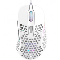Мышь XTRFY M4 RGB, (XG-M4-RGB-WHITE), Optical 16000 dpi, USB, white