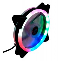 Вентилятор Gembird D12025S12L-CF, 12cm, Черный, Fan for case, 2000rpm, 3pin