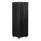 Шкаф 19" Business, 42U 600x800, черный, передняя дверь стекло, задняя дверь распашная металл (TWT-CBB-42U-6x8-G1)