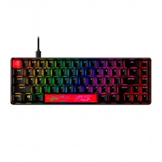 Клавиатура  USB, HyperX Alloy Origins 65, 4P5D6AX, mechanical, RGB, black, KeyBoard