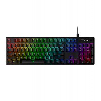 Клавиатура  USB, HyperX Alloy Origins, 4P4F6AX, mechanical, RGB, black, KeyBoard