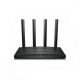 Маршрутизатор беспроводной AX1500 GbE Tp-Link Archer AX17 < Wi‑Fi 6 AX1500 Dual Band Wireless Gigabit Router, 1201 Мбит/с 5 GHz 11ax + 300Mbps 2.4GHz 11n, Совместим со стандартами Wi-Fi 802.11a/b/g/n/ac/ax, 1 Gigabit WAN + 4 Gigabit LAN, EasyMesh, 1024