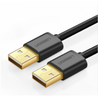 Кабель UGREEN US102 USB 2.0 A Male to A Male Cable 3m (Black) 30136
