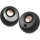 Акустическая система Creative Pebble v3 MF1700, Bluetooth SPK active 2*4W, BT, black