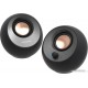Акустическая система Creative Pebble v3 MF1700, Bluetooth SPK active 2*4W, BT, black