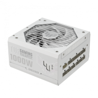 Блок питания ASUS TUF-GAMING-1000G-WHITE, full modular, ATX12V/80Plus Gold, ATX 3.0, WHITE
