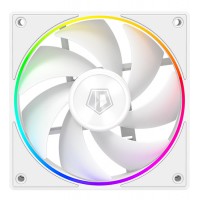 Вентилятор ID-Cooling, AF-127-ARGB-W, 12cm, Fan for case, 500-2000rpm, 78CFM, 29dBA, 10.8-13.2 VDC, white, 3pin