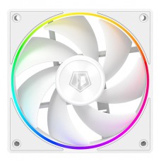 Вентилятор ID-Cooling, AF-127-ARGB-W, 12cm, Fan for case, 500-2000rpm, 78CFM, 29dBA, 10.8-13.2 VDC, white, 3pin