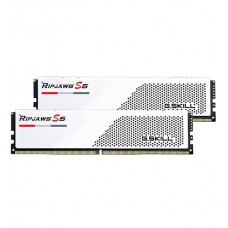 Комплект модулей памяти G.Skill Trident Z5, F5-5200J3636C16GX2-RS5W, DDR5, 32 GB, white, DIMM kit  RipJaws S5, (2x16GB), 36-36-36-83
