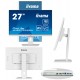 Монитор IIYAMA XUB2792QSU-W6, 27'' 16:9 2560х1440(WQHD) IPS,100Mhz,  nonGLARE, 250cd/m2, H178°/V178°, 1300:1, 80M:1, 16.7M, 0,4ms,  HDMI, DP, 4xUSB, HDCP, 3Y, White (XUB2792QSU-W6)