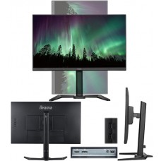Монитор IIYAMA GB2770HSU-B5 A,  27'' 16:9 1920х1080(FHD) IPS, nonGLARE, 165 Hz, 250cd/m2, H178°/V178°, 1100:1, 80M:1, 16.7M, 0,8 ms, HDMI, DP, USB-Hub, Height adj, Tilt, Swivel, Speakers, 1Y, Black (GB2770HSU-B5 A)