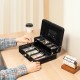 Ящик для денег DELI, 90х300х240 мм, 2 кг, сталь, черный (044-T509)